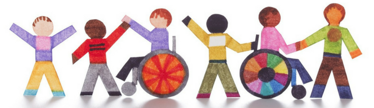 Image of children holding hands 